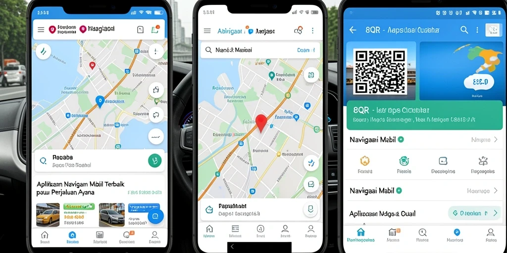 Antarmuka aplikasi 8QR yang ramah pengguna dan mudah digunakan.