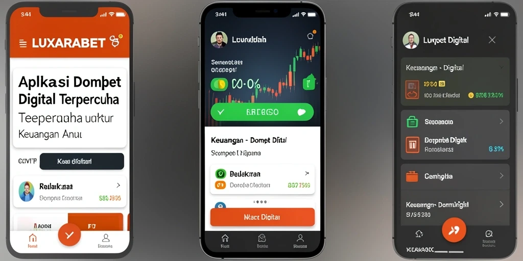 Tampilan antarmuka LUXARABET yang modern dan intuitif.